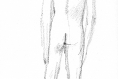 D•039- nu dos masculin