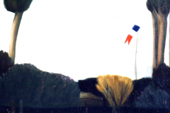 Paysage au drapeau français - Floristella S