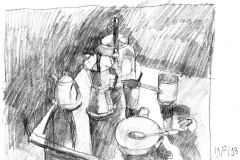H•004-nature morte cafetière de haut 19 2 93