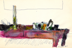 L03•010-croquis nature morte 1961